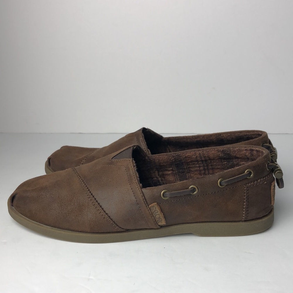 Bobs x Sketchers Brown Slip On Loafers - Picture 4 of 7